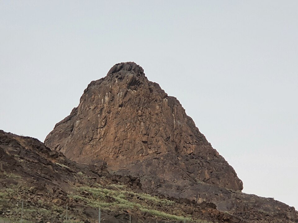 The hills around Makkah.